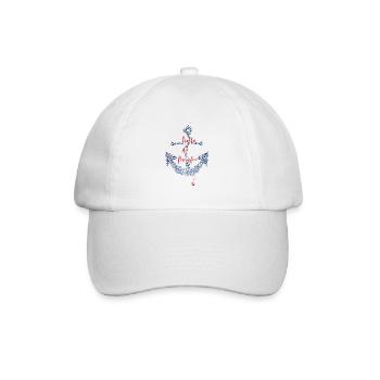 Anker Holla die Moinfee - Baseballkappe - Weiß/Weiß - Vorne