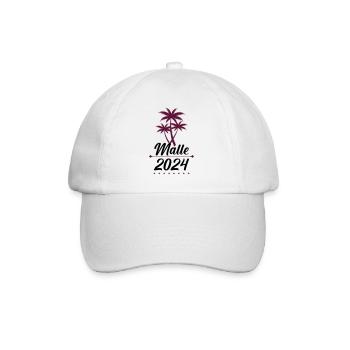 malle 2024 001 - Casquette classique - blanc/blanc - Devant
