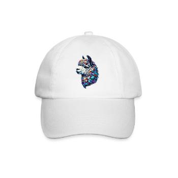 Alpaka - Baseballkappe - Weiß/Weiß - Vorne