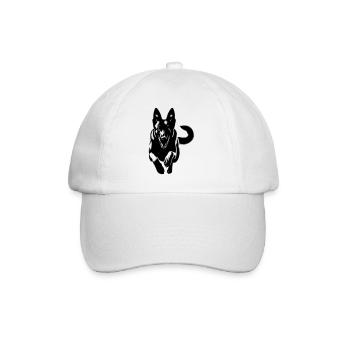 Malinois - Casquette classique - blanc/blanc - Devant