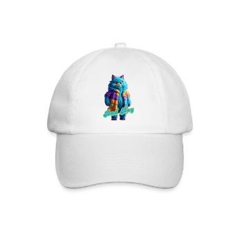 Monster 17 - Baseballkappe - Weiß/Weiß - Vorne