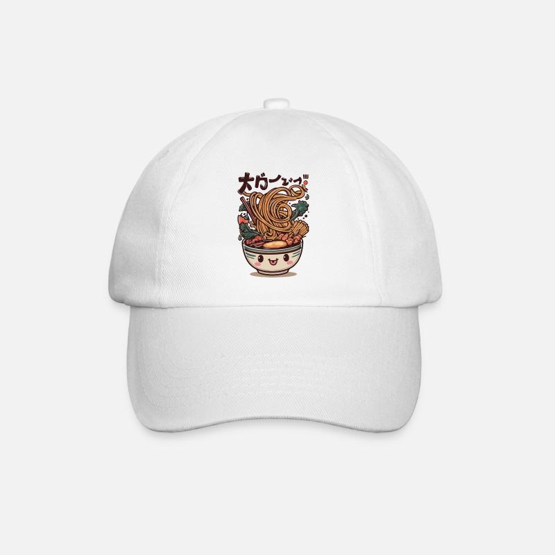 Ramen Bonheur - Casquette classique - blanc/blanc