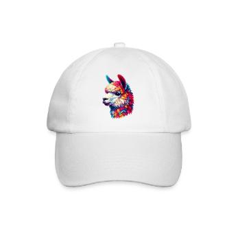 Alpaga - Casquette classique - blanc/blanc - Devant