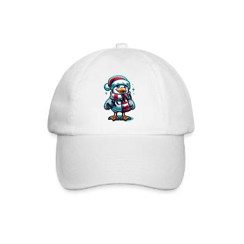 Moin Seagull Christmas - Baseball Cap - white/white - Front