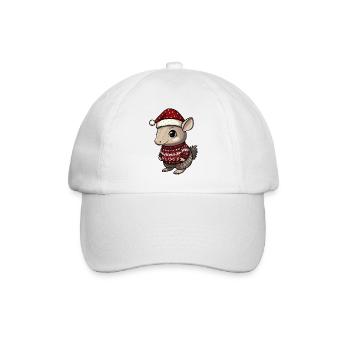 Bande dessinée de Noël Armadillo - Casquette classique - blanc/blanc - Devant