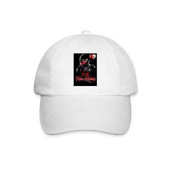 FR49 - Born to be Free Riders Red version - Casquette classique - blanc/blanc - Devant