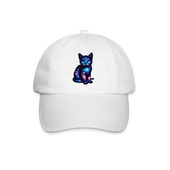 Chat - Casquette classique - blanc/blanc - Devant