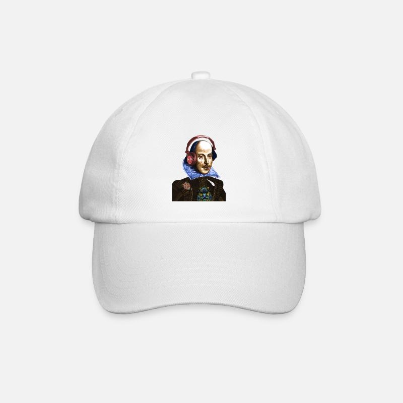 Shakespeare - Baseball Cap - white/white