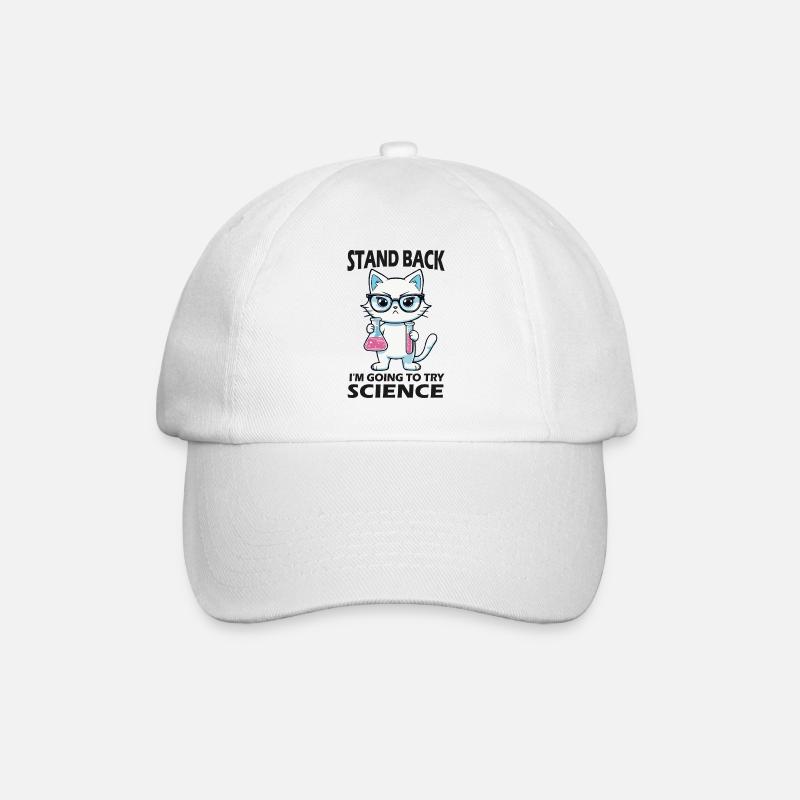 Résignation - J’essaie la science - Casquette classique - blanc/blanc