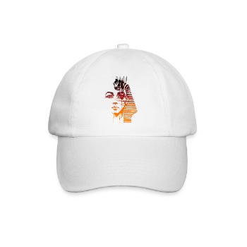 Pharaon Égypte Femmes Ancienne Pyramide Pharaon Égypte - Casquette classique - blanc/blanc - Devant