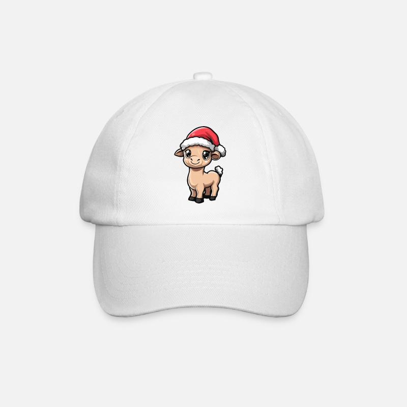 Camel Christmas - Baseball Cap - white/white