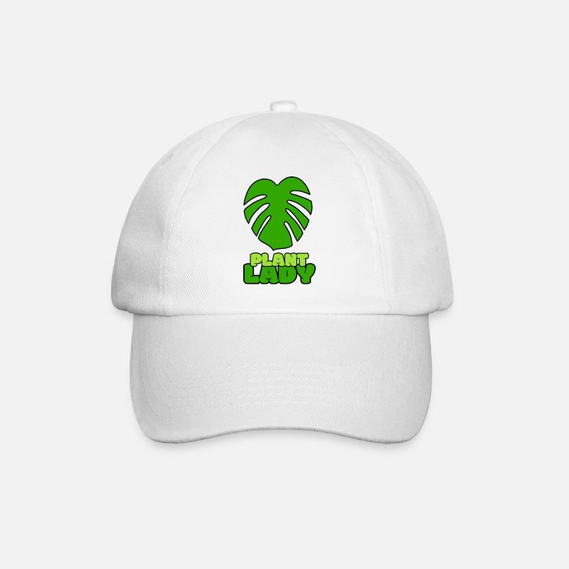 Dame des plantes - Casquette classique - blanc/blanc