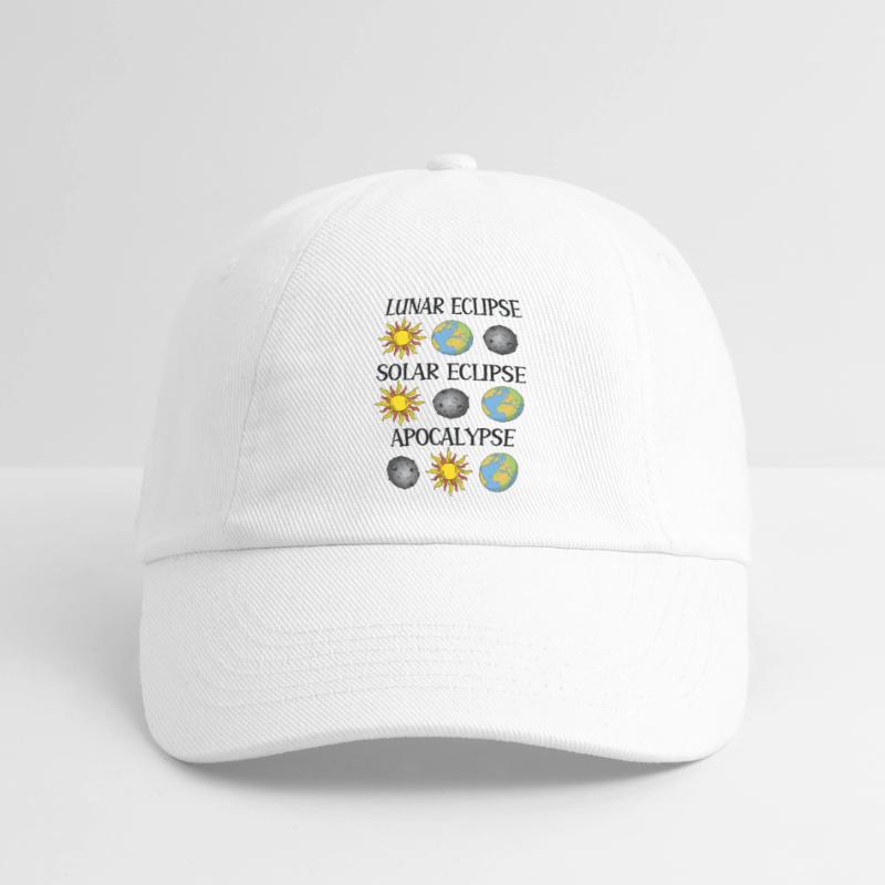 Lunar Eclipse Solar Eclipse Apocalypse Baseball Cap