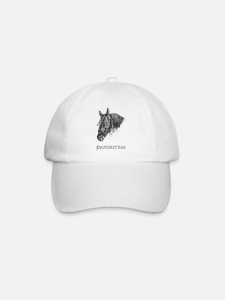 Boniface - Baseball Cap - white/white