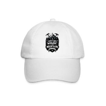 Wunder-Berge - Baseballkappe - Weiß/Weiß - Vorne
