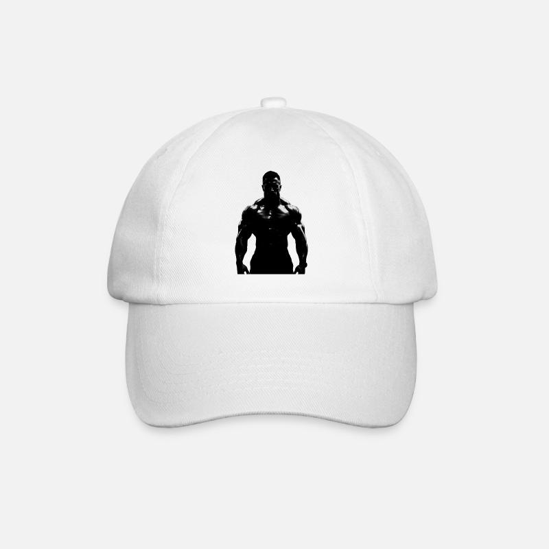 Musculateur 1 - Casquette classique - blanc/blanc