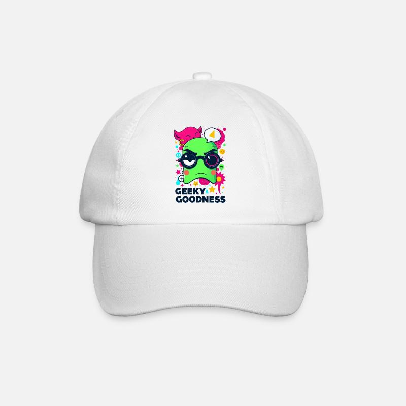 Geeky Goodness - Casquette classique - blanc/blanc