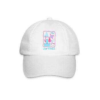 Symboles Antibes - Casquette classique - blanc/blanc - Devant