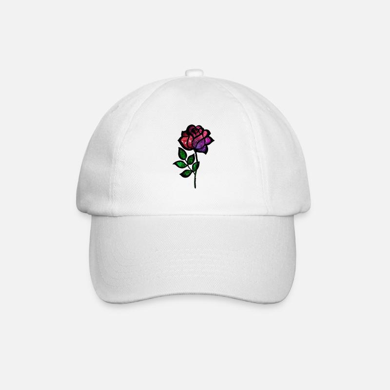 Rose Cosmique - Casquette classique - blanc/blanc
