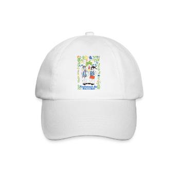 Toulonnais au Beurre salé - Casquette classique - blanc/blanc - Devant