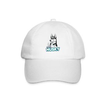 TEAM Husky - Black - Baseball Cap - white/white - Front