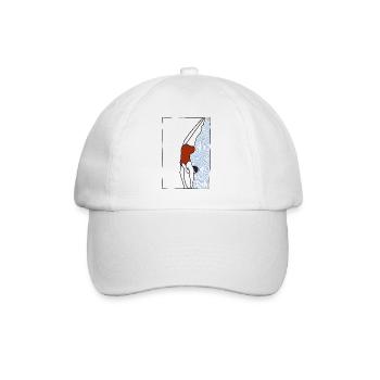 Bywatchred - Baseballkappe - Weiß/Weiß - Vorne