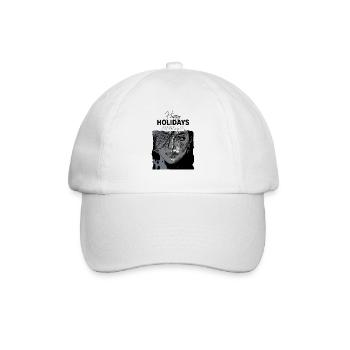 Happy Holidays from NYC - Baseball Cap - white/white - Front