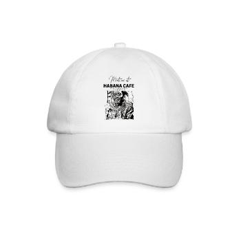 Illustration de Rencontre au Habana Cafe - Casquette classique - blanc/blanc - Devant