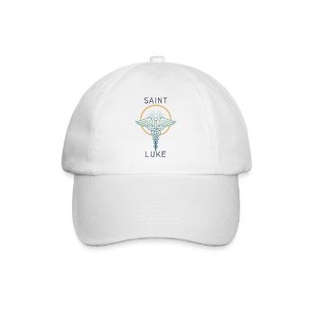 Saint Luc : Assistance médicale - Casquette classique - blanc/blanc - Devant