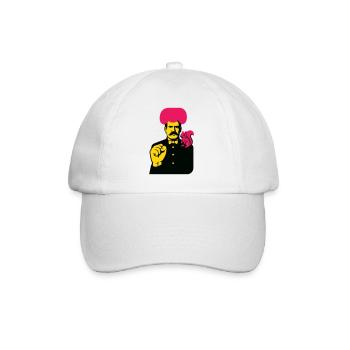 Strange Art Man - Baseballkappe - Weiß/Weiß - Vorne