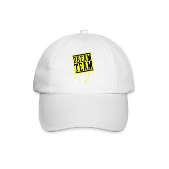 Dream Team - Baseball Cap - white/white - Front