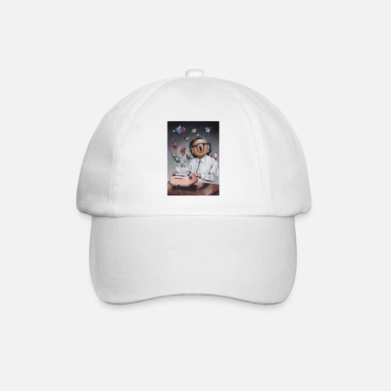 Isaac le bot - Casquette classique - blanc/blanc