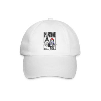 Cigale Paris - Baseballkappe - Weiß/Weiß - Vorne