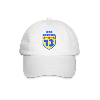 Wappen 13 Bucco Rhodanienne - Baseballkappe - Weiß/Weiß - Vorne