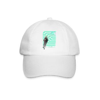 Planche à voile Diva Neonsee - Casquette classique - blanc/blanc - Devant