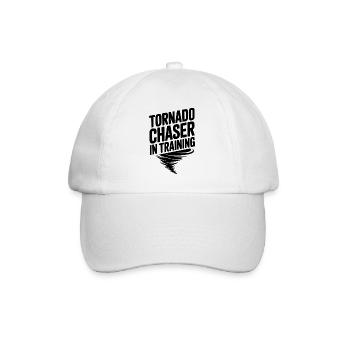 Chasseur de tornades en formation - Casquette classique - blanc/blanc - Devant