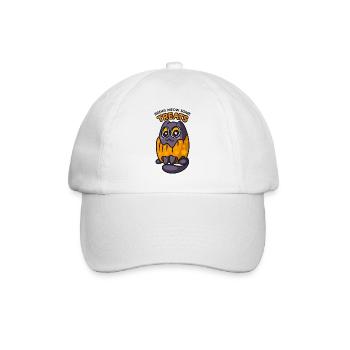 Apportez Miaou Des friandises Halloween Chat Citrouille - Casquette classique - blanc/blanc - Devant