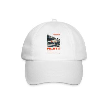 PILOTE MARTIEN - Casquette classique - blanc/blanc - Devant