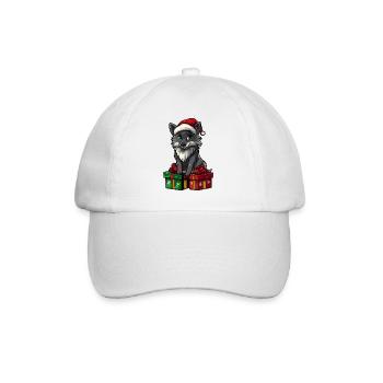 Cadeaux de Noël du Loup - Casquette classique - blanc/blanc - Devant