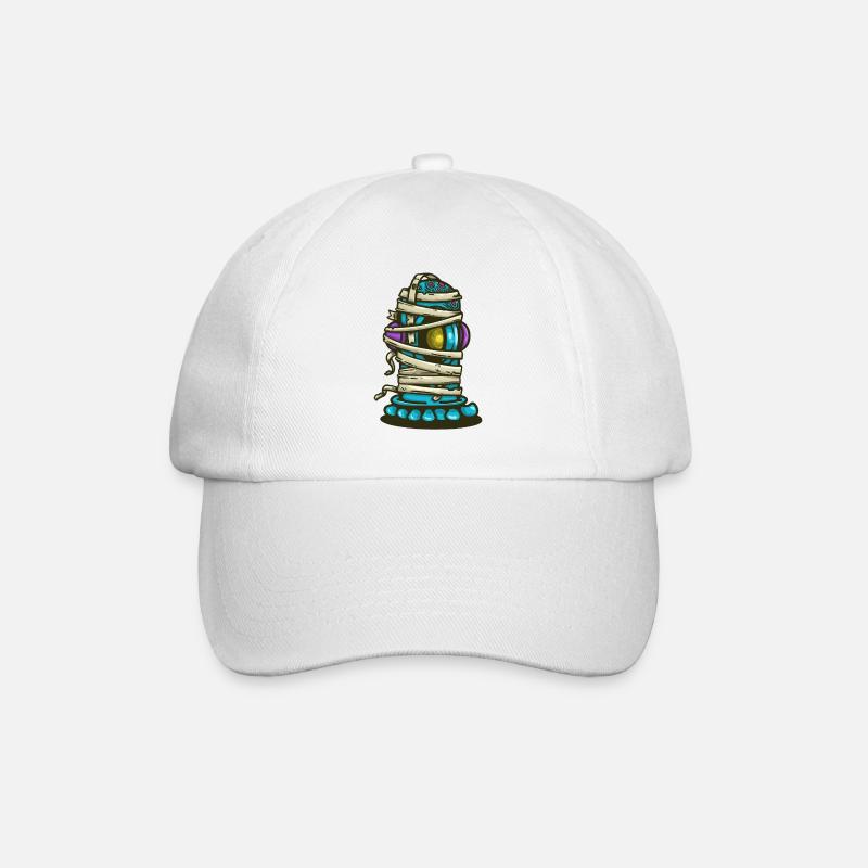 Extraterrestre enveloppé de bandages - Casquette classique - blanc/blanc