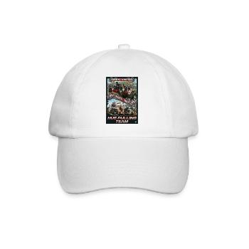 Vintage radial Engine - Baseball Cap - white/white - Front