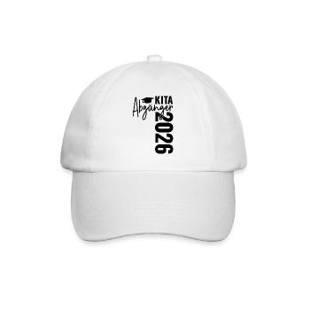 Diplômés en garderie 2026 - Casquette classique - blanc/blanc - Devant
