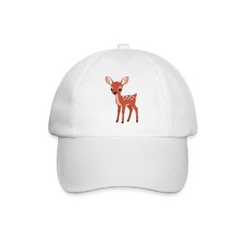 Style minimaliste curieux et curieux - Casquette classique - blanc/blanc - Devant