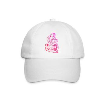 Super cadeau pour vélo de route - Casquette classique - blanc/blanc - Devant