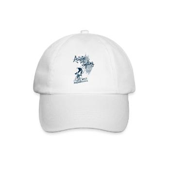 Artistic cycling, artistic cycling, indoor cycling - Baseball Cap - white/white - Front