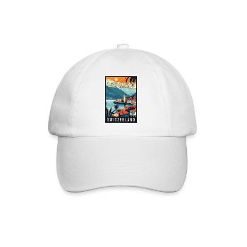 Tranquility in Locarno - Switzerland - Baseball Cap - white/white - Front