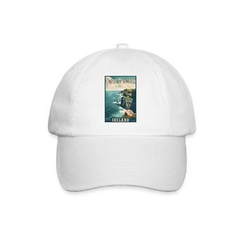 Explore Cliffs Of Moher In Ireland - Baseball Cap - white/white - Front