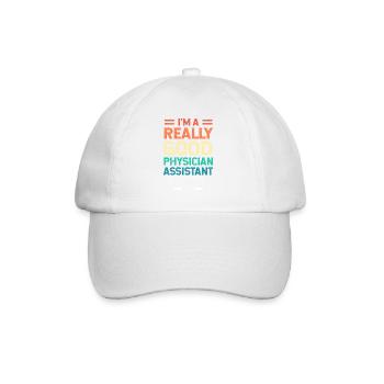 MFA PA Physician Assistant Nursing Physician Assistant - Baseball Cap - white/white - Front
