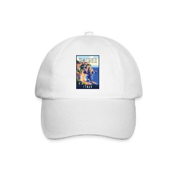 Discover Beauty of Taormina in Italy - Baseball Cap - white/white - Front