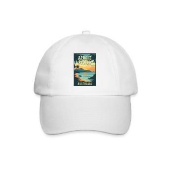 Discover Tropical Paradise Airlie Beach Australia - Baseball Cap - white/white - Front
